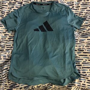 Adidas Women's Blue Short Sleeve Tee